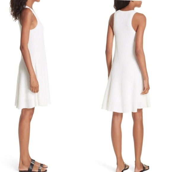 Theory Ottoman Cotton Knit Day Dress NWT Clean Cotton Knit - Picture 5 of 5